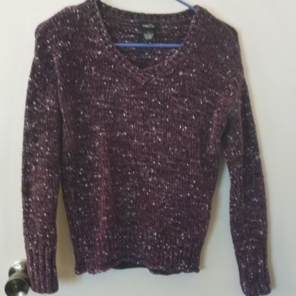 Soft purple sweater